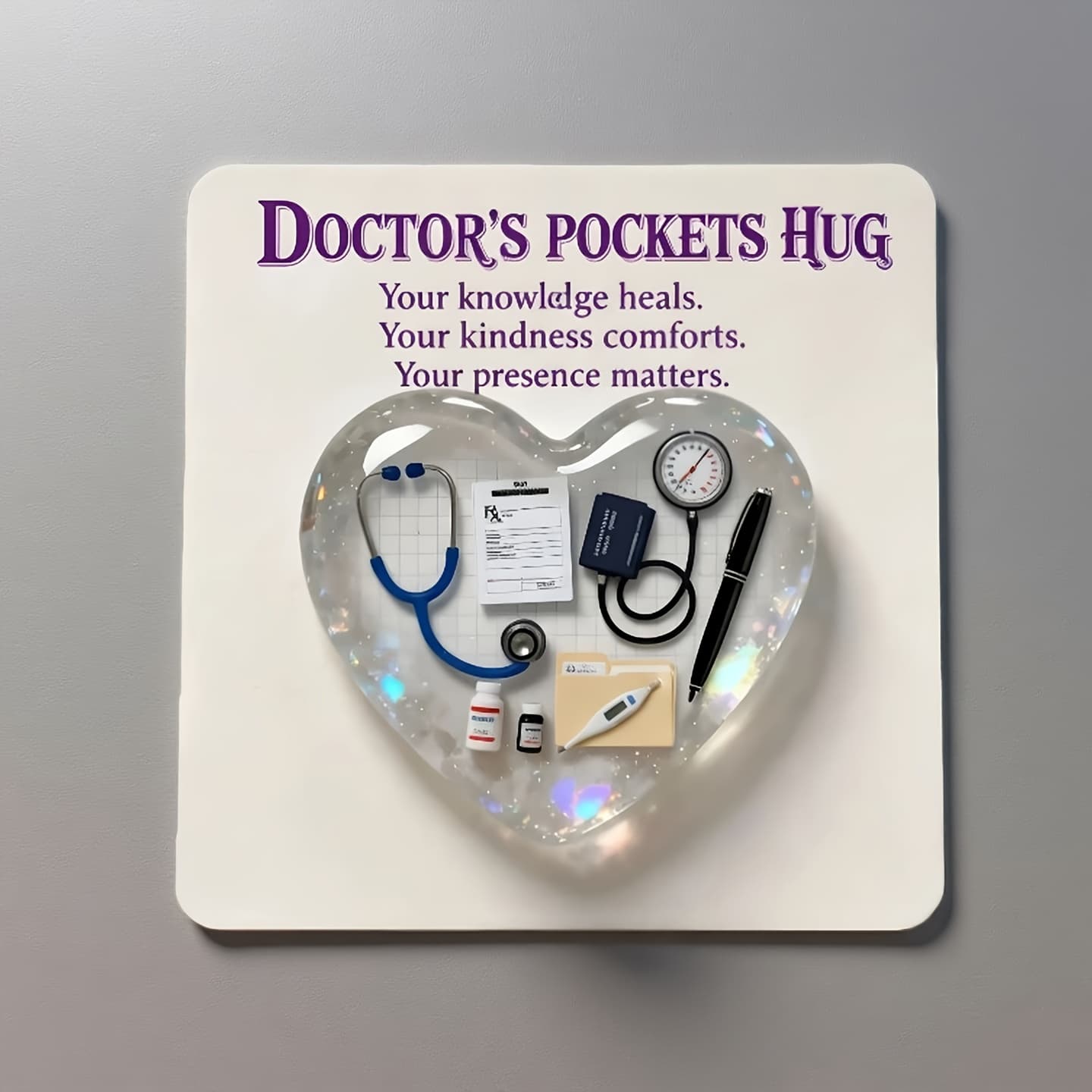 TEMU A Pocket Hug Card Featuring A Heart-shaped Design, Accompanied By An Inspirational Message. This Embrace Token Serves As An Encouraging Emotional Card, Perfect As A Gift For , Themed Party Favors