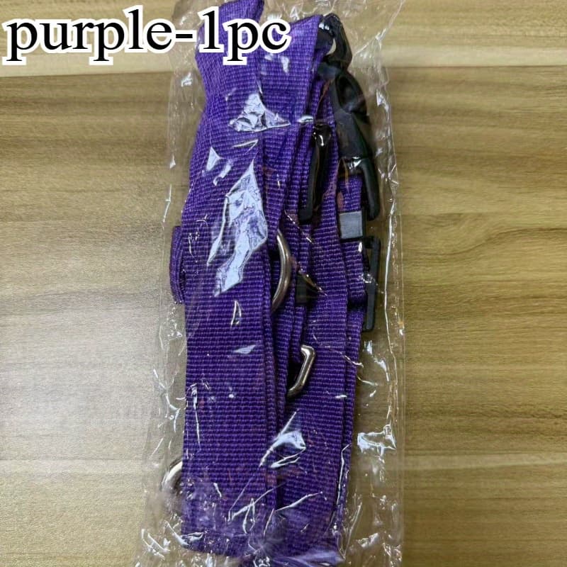 TEMU 1pc Adjustable Pet Car Seat Belt, With 2-in-1 Nylon Leash And Rear Seat Belt