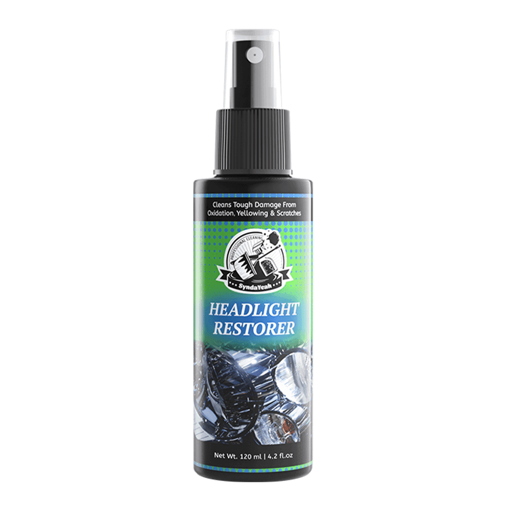 TEMU Headlight Restoration Kit - Complete Headlight , Removes Oxidation And Discoloration, Restores Headlight , Enhances Gloss And Brightness