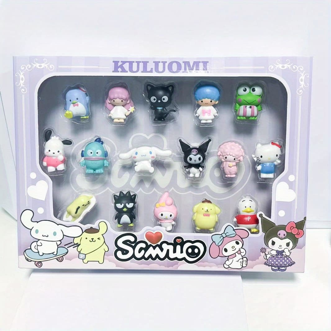 TEMU 16pcs Collection Of Featuring Kuromi, My Melody, And For Holidays And Birthdays