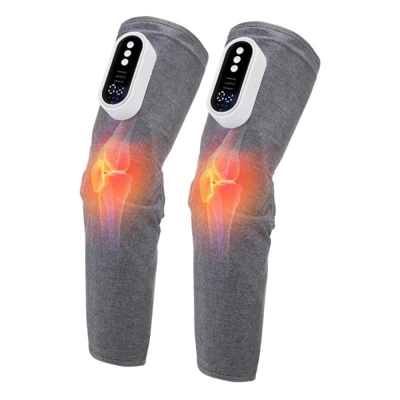 TEMU Set Of 2 Wireless Leg Massagers With Air Compression For Calf And Improved Circulation, Ideal Gifts For Parents And Suitable For Men And Women, Featuring 3 Heat Settings And 3 Vibration Options.