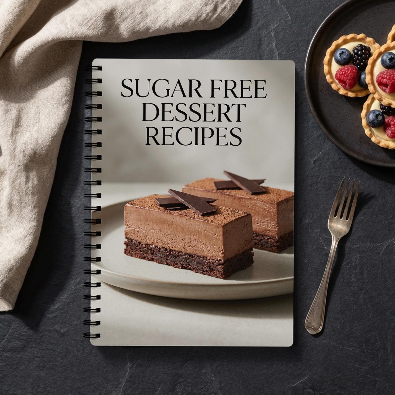 TEMU Sugar-free Dessert Recipe Journal - Easy No-sugar Treats For Weight Loss, Diabetics, , Seniors& Busy Families| Low-calorie, -free Sweets With Simple Ingredients&