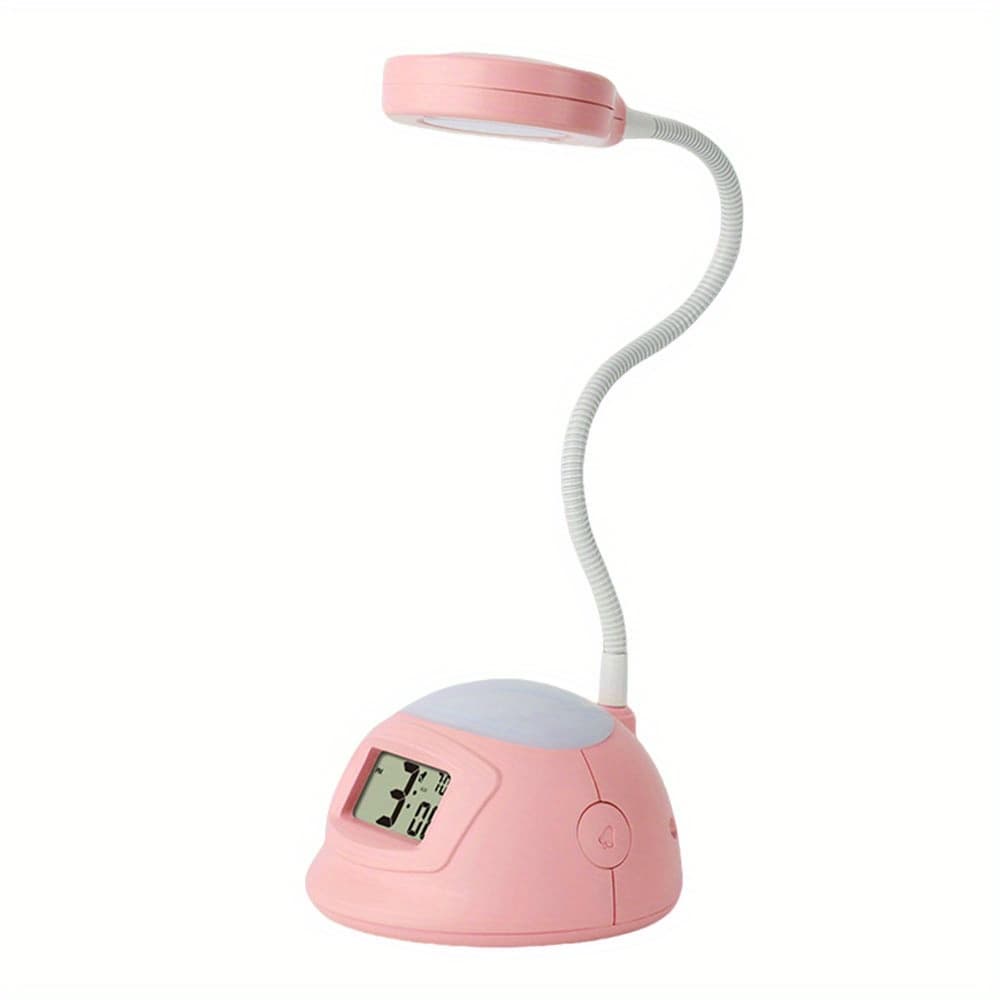 TEMU 2026 Upgraded Digital Alarm Clock With Rgb Mood Lighting White Night Light Bedroom Essential Up