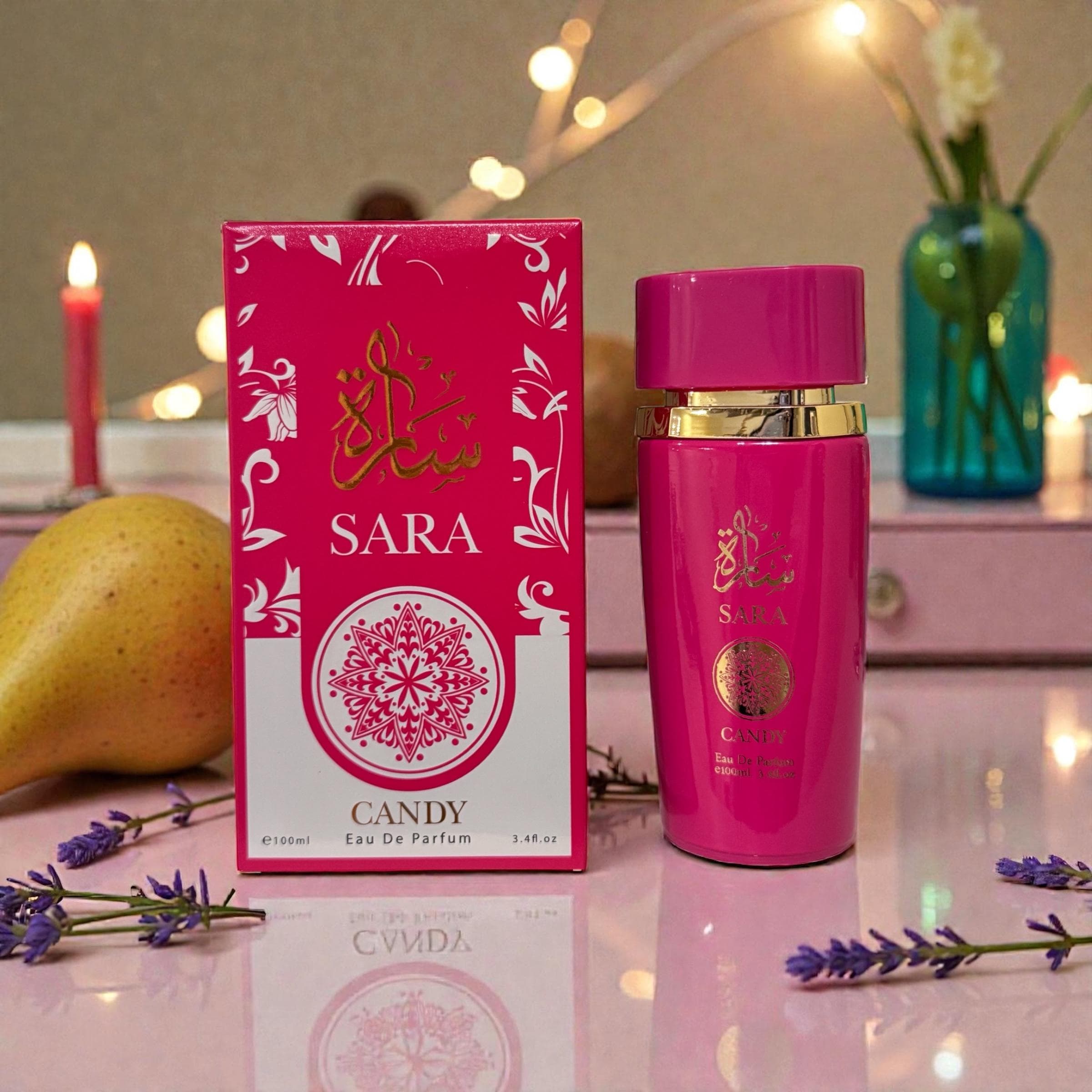 TEMU Candy Eau De Parfum Women's Fragrance With Lavender Pear Coconut & Vanilla Notes 100ml Perfume For Aromatic