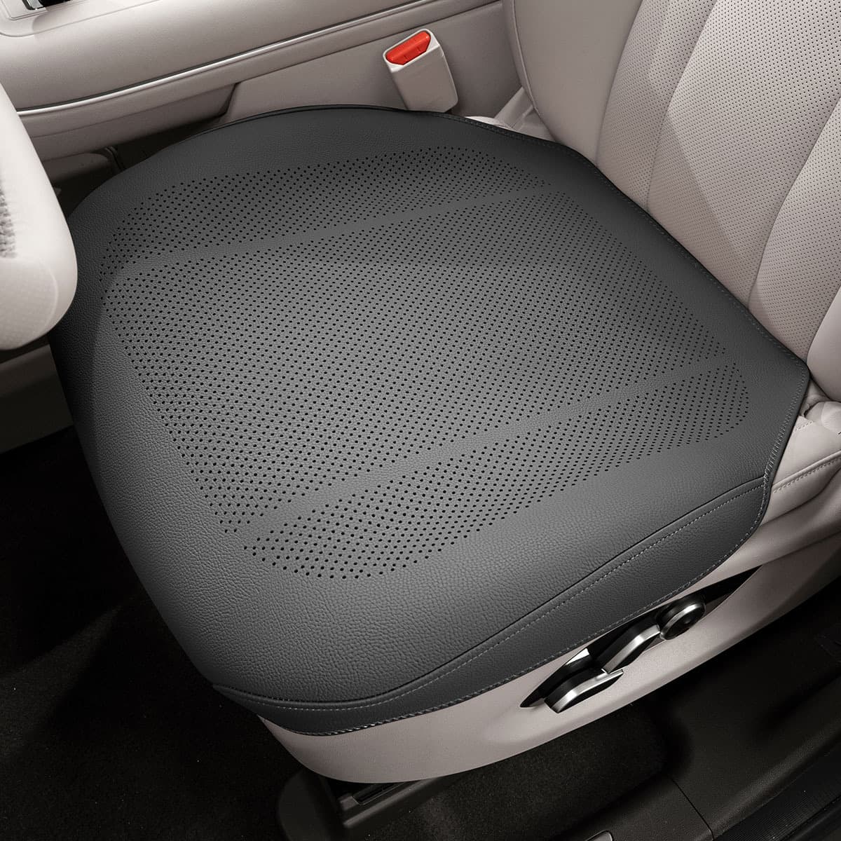 TEMU Seat Cushion, Full Surround Seat Cover, Leather Car Seat Pad, Front Seat Cushion Rear Seat Cushion, Car Interior Seat Pad, Non-slip, Breathable, Universal, Car Seat Cover