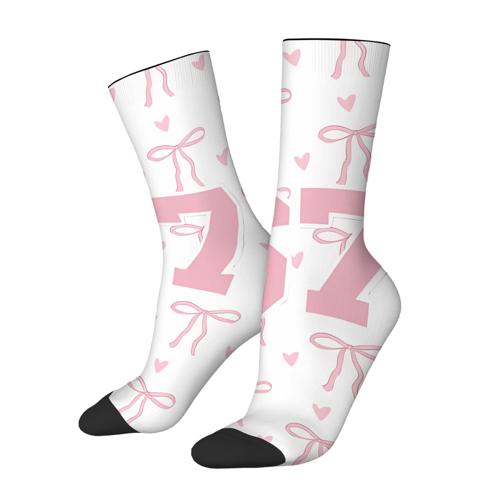 TEMU 1 Pair 67. Meme Vintage Harajuku Hip Hop Novelty Pattern Crew