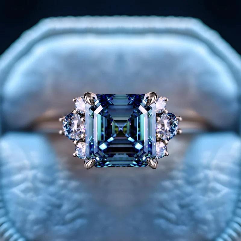 TEMU A Beautifully Ring With Sparkling Synthetic Cubic Synthetic Synthetic Zircon​​, Ideal For Teenager's Engagement And Wedding Bands, Making It A For Birthdays And Anniversaries. Teenager.