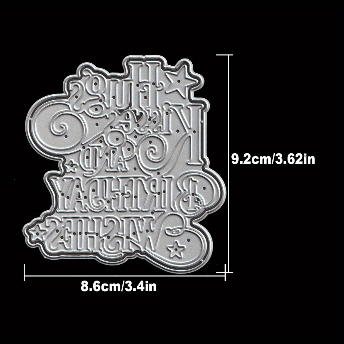TEMU Layered Hugs, , And Birthday Greetings Metal Cutting Dies For Birthday And Wedding Decor, Paper Craft Molds, Scrapbooking And Stamping Stencils Supplies