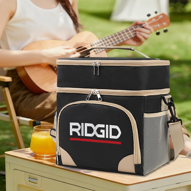 TEMU 1pc, Thickened Hand Shoulder Satchel, Large Capacity Insulation Lunch Box Bag For Going Out To Work Picnic Non-food Contact, Back To School Lunch Bag