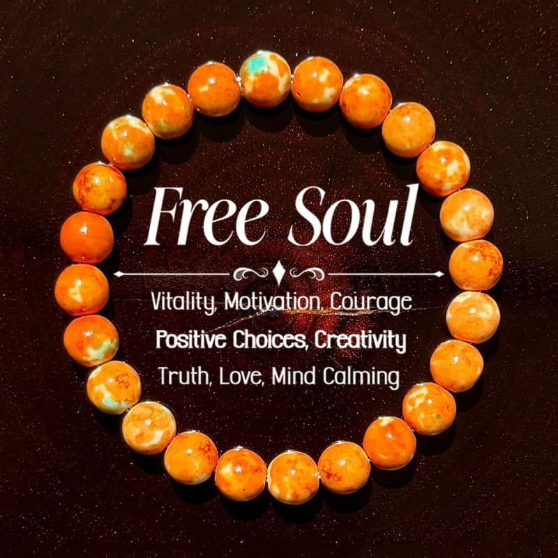 TEMU 1pc Bohemian- Agate Bead Bracelet, Suitable For Women' Wear, Creative And Of Bringing Spiritual , A Jewelry Gift Ideal For Holiday