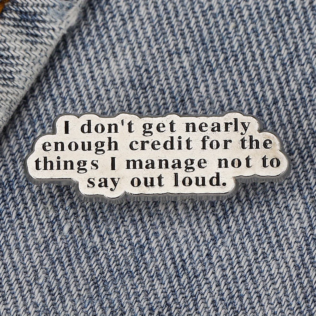 TEMU 1pc Unique Alloy Creative Enamel Badge Brooch For Men And Women - Fashion Accessory Pin For Backpacks, Hats And Jackets - Perfect Birthday Gift For