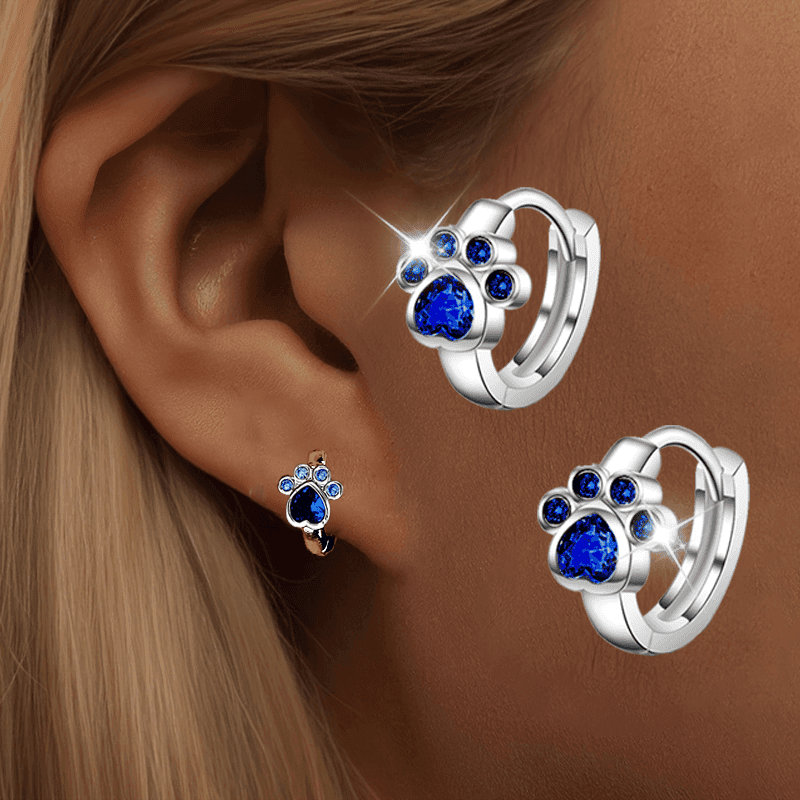 TEMU Of Easy And Fashionable Ol Ear Buckles For Women With Inlaid Synthetic Zirconia Earrings, Cute And Versatile Style Earrings For Women's Additions