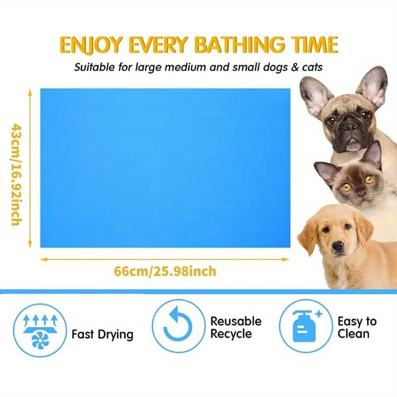 TEMU Large Dog Towels For Drying - 34" X 26" - Ultra-absorbent Technology For Faster Drying - Easy To Wring And Reuse Pet Products