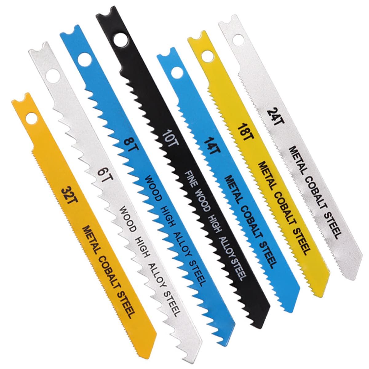 TEMU 30pcs 86/100mm Saw Blade Set Saw Blades With U-shank Quick Cutting Saw Blades For Wood Metal Plastic Cutting Woodworking Tools Wood Cutting Metal Cutting
