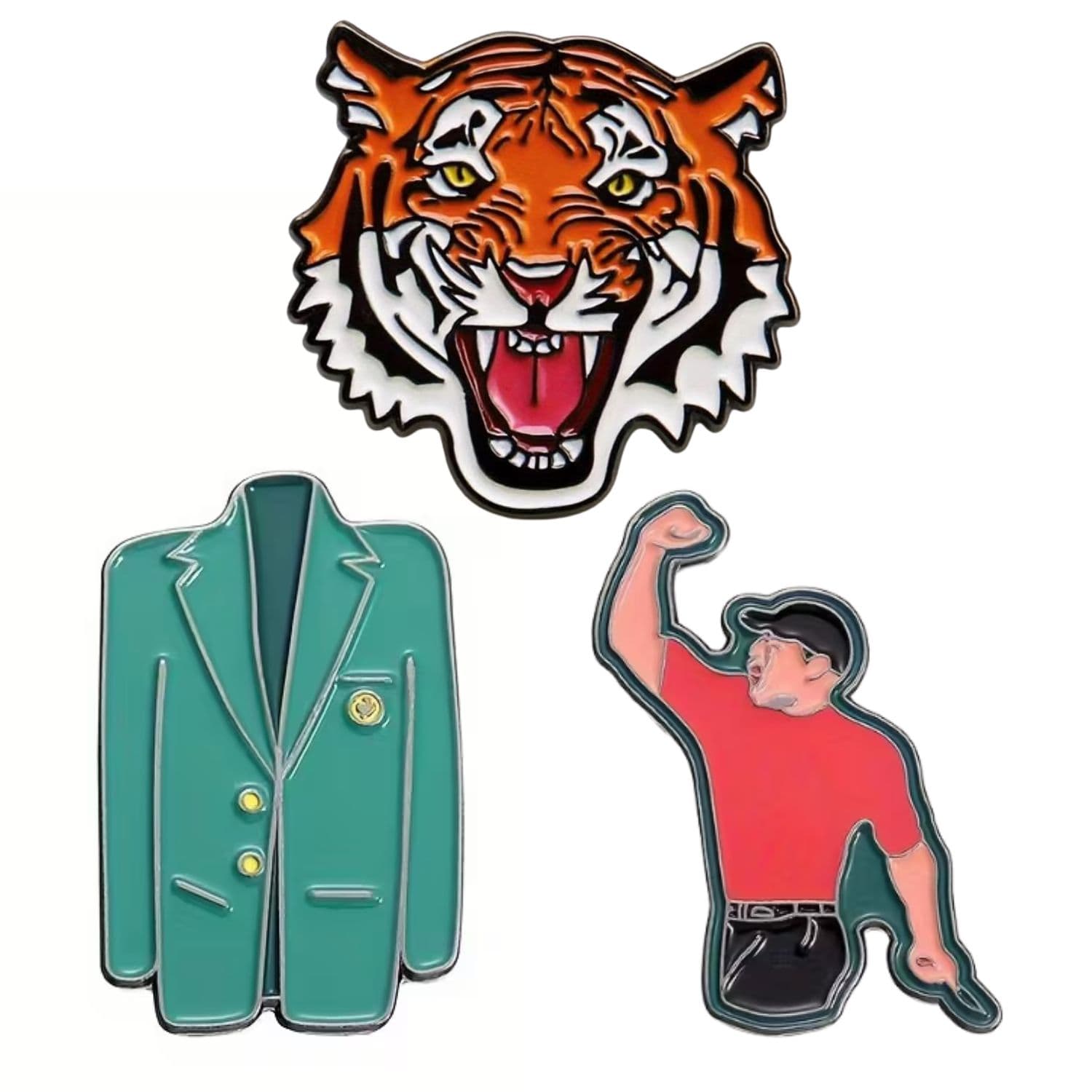 TEMU 3 Pack Funny Golf Ball Markers Premium Golf Accessories Funny Golf Gifts For Men Women Golfers Father Great Christmas Gift For Golf Lovers