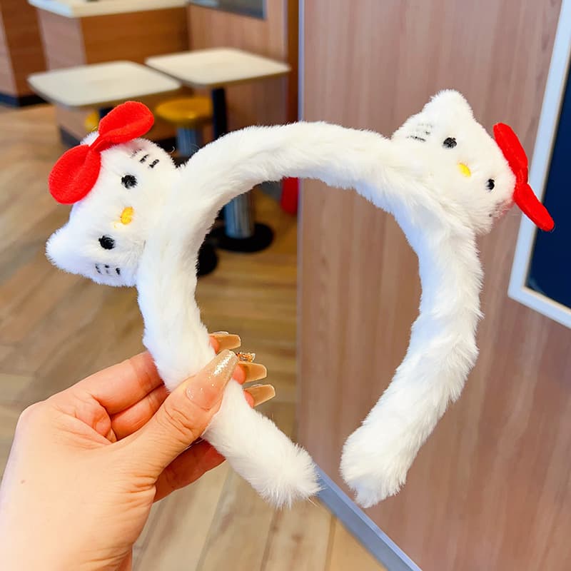 TEMU Melody And Cinnamoroll Wide Headband For Washing Face And Makeup, Non-pressing Hair Accessory