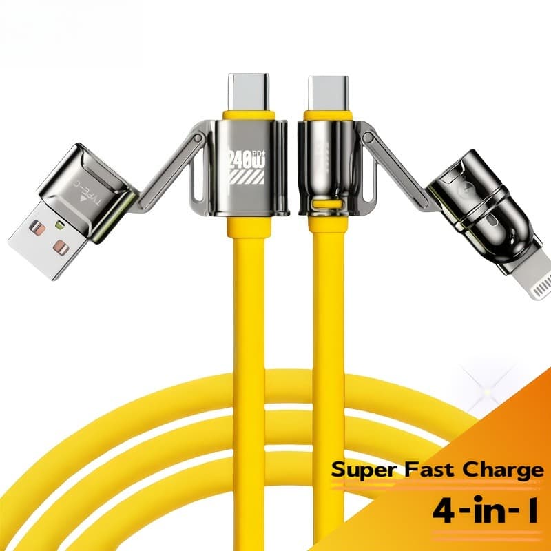 TEMU Ultra Fast Charging Cable, Supporting Pd, Data Transfer, Durable And Sturdy, Perfect For , 15, //xiaomi Devices - Sturdy Cable Design | Durable Cable