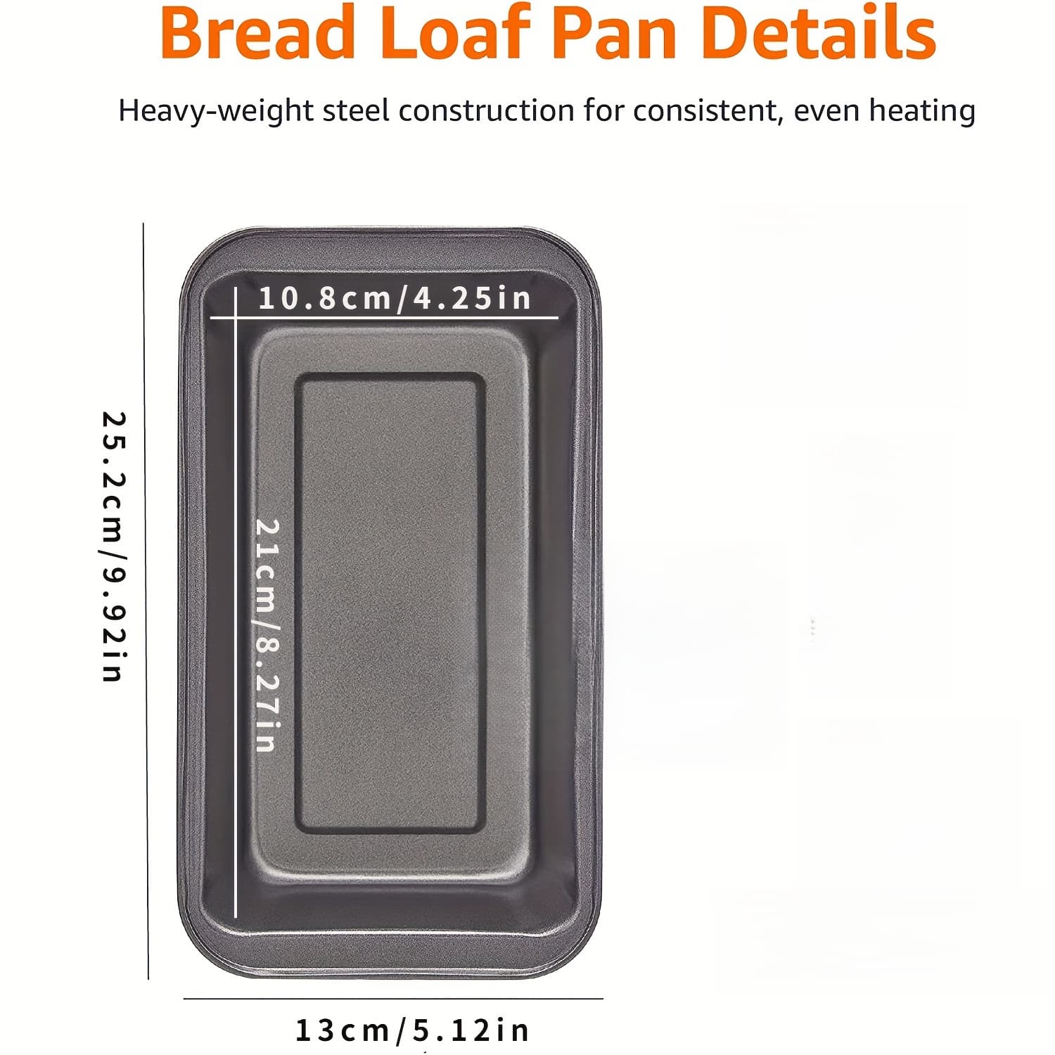 TEMU Rectangular Baking Sheet - Made Of Stainless Steel, Great For Toasts, Cakes, Pizzas, And More - Suitable For Oven Use, Baking Sheet | Rectangular Baking Pan | Sturdy Baking Sheet