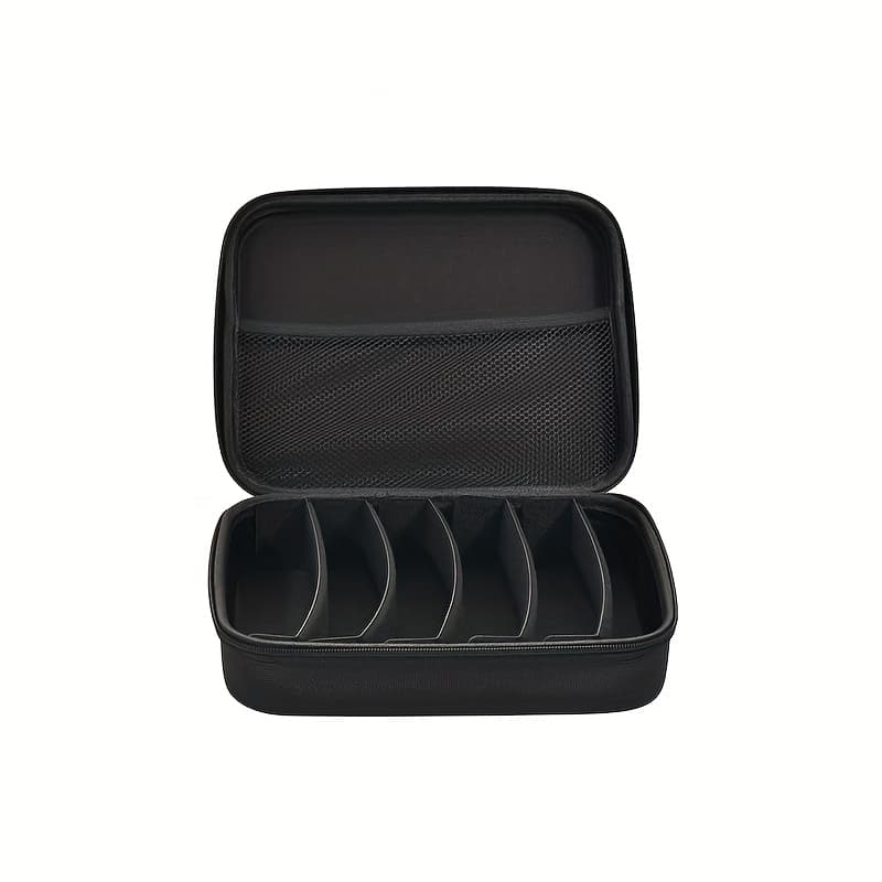 TEMU Hard Shell Glasses Storage Case, Can Hold Pairs Of Glasses At Time, Convenient For Storage And Carrying, Suitable For Men And Women