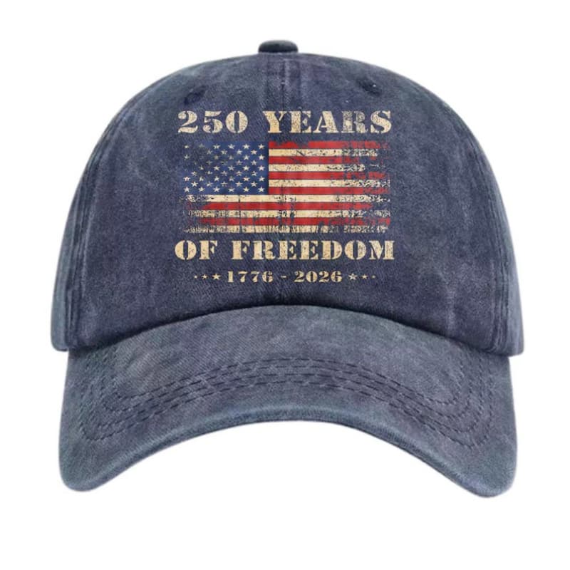 TEMU 1776-2026 Patriotic Dad Hat Suitable For - Wear, Baseball With Distressed, Lightweight Closure For 4th Gifts, For & (hand Washable)