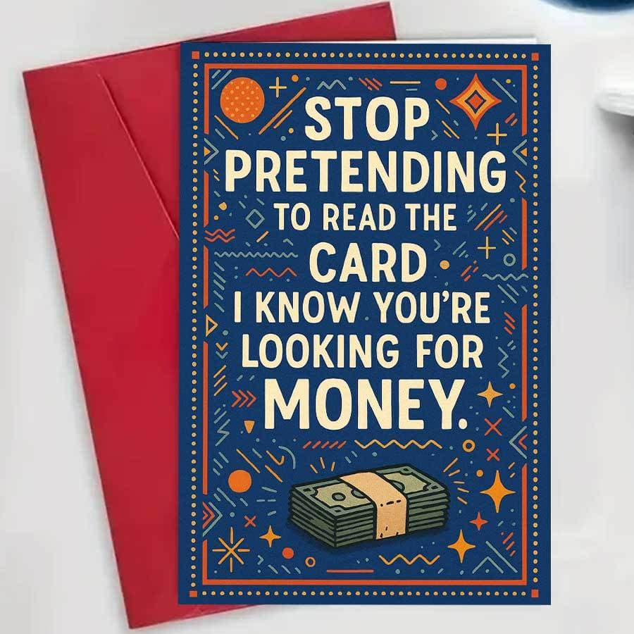 TEMU A Single Humorous Money Gift For , Suitable For Birthdays, Holidays, Or Any Special Event To And Add A Touch Of Fun To Your Gifting Experience, Complete With An Envelope And Card