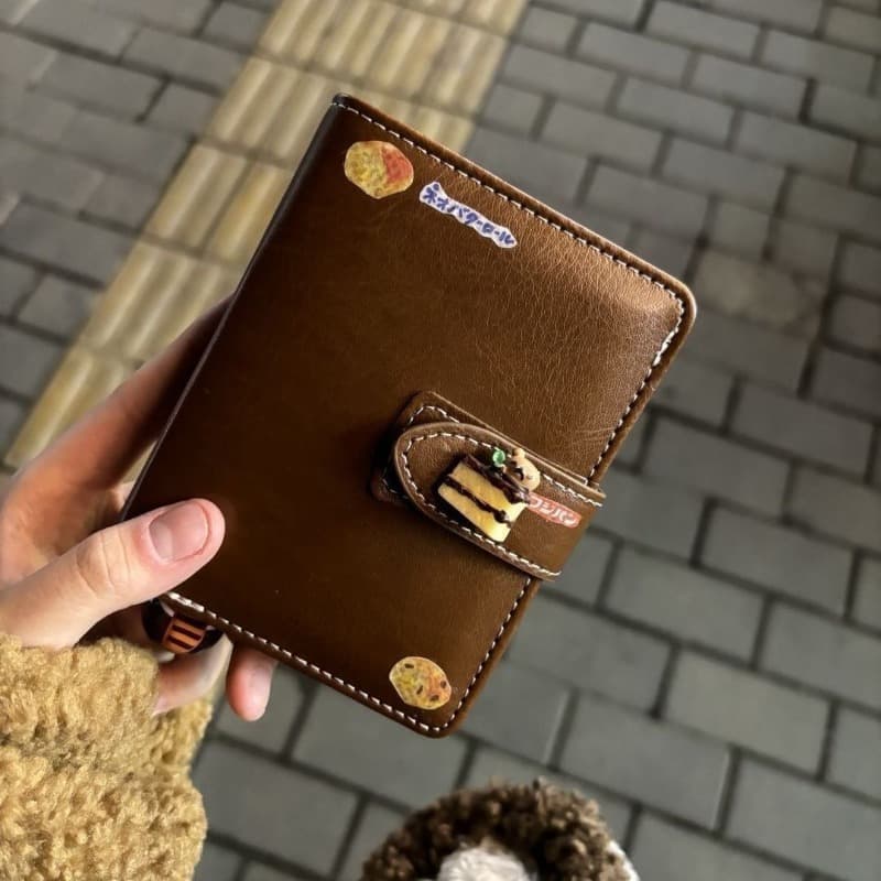 TEMU M5 Leather Notebook, Detachable Diy Diary With Loose Leaf Design, Stylish Loose Leaf Notebook, Instagram Pocket Book, Student Notebook, Creative Learning Tool
