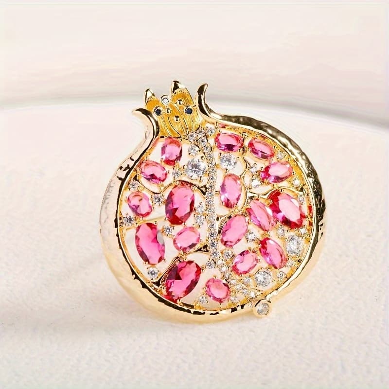 TEMU Elegant Brooch- Bohemian Style Alloy Pin, Suitable For Parties And Gifts, Perfect Fashion For Women