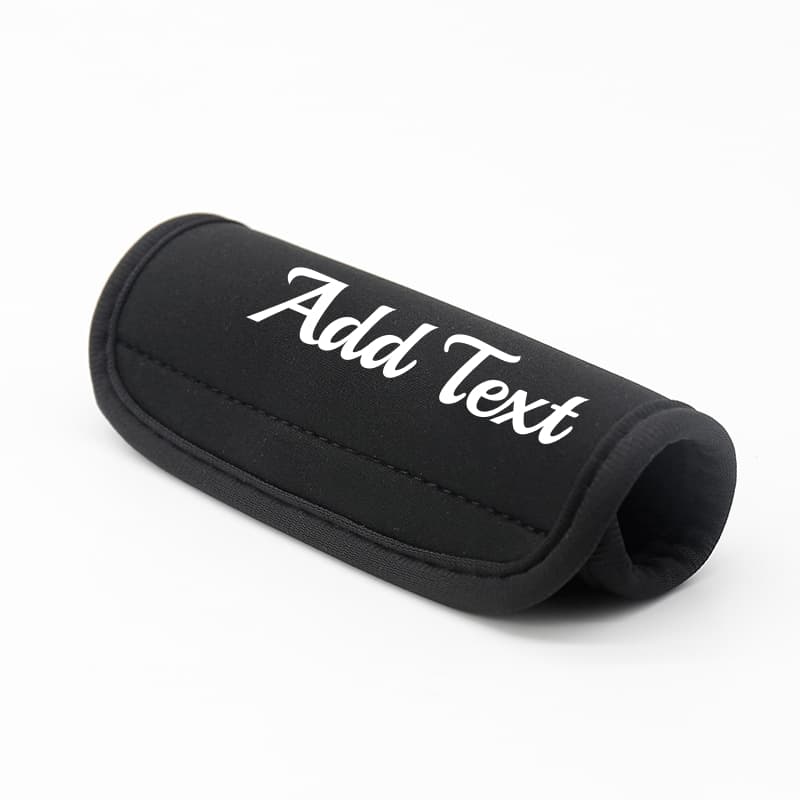 TEMU The Handle Guard Is A Lightweight And Durable Accessory For Luggage, Featuring A Custom Name. It Protects And Attached To Luggage Handles Or Trolley Handles, Suitable For Travel And Home Use