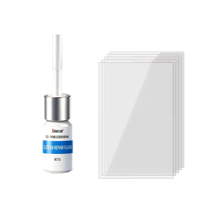 TEMU Glass Repair Kit | Quick-drying For Crack Filling, Suitable For Screens, Tablets, Watches, Cars, Cameras And Cabinet Doors