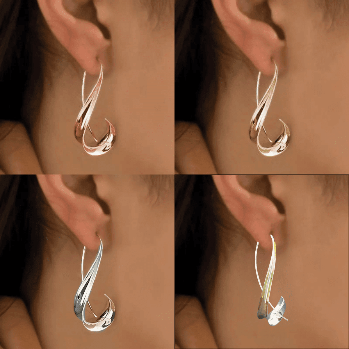 TEMU 4 Women's Hanging , 14k Copper, For & , For Christmas & New