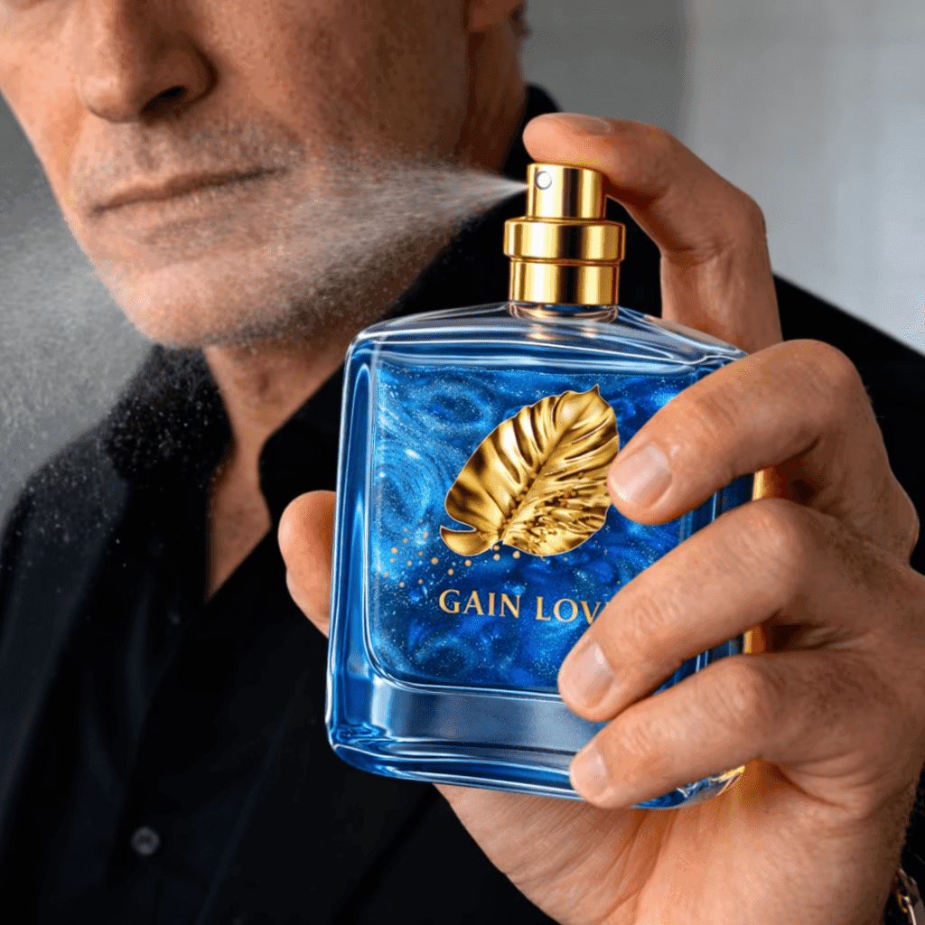 TEMU Men's Fragrance, Gentleman Style Classic Long- Charm For Men, Ocean Scent, Portable Spray, Suitable For Business, Office, Or Travel, Ideal For Birthday Gifts, Valentine's Day Gifts
