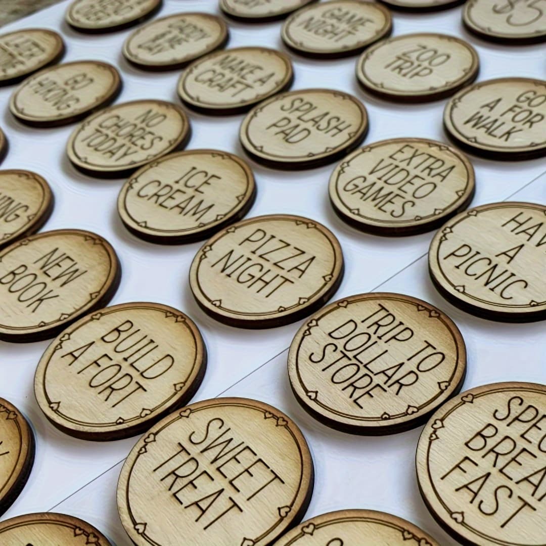 TEMU 24pcs Of Tokens For Egg Hunt Prizes, Suitable For Easter, , Gifts, Party Favors, And Game Tokens