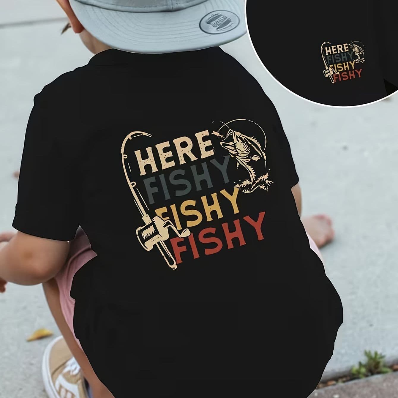 TEMU 1pc Boys Clothes Print 100% Cotton Short Sleeved T-shirt Comfy Casual For Boys Clothes