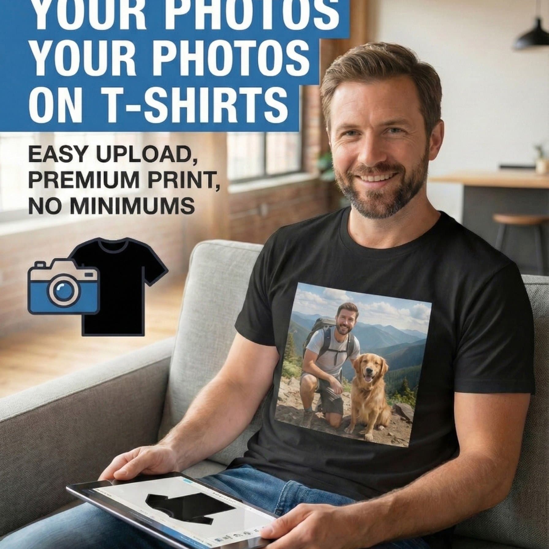 TEMU Custom T-shirts | Team Pet Memories | Print Warm Moments/team Style/pet Daily Life/thankful Messages//inspirational / /event Themes | 100% Cotton | Treasure Warm Memory