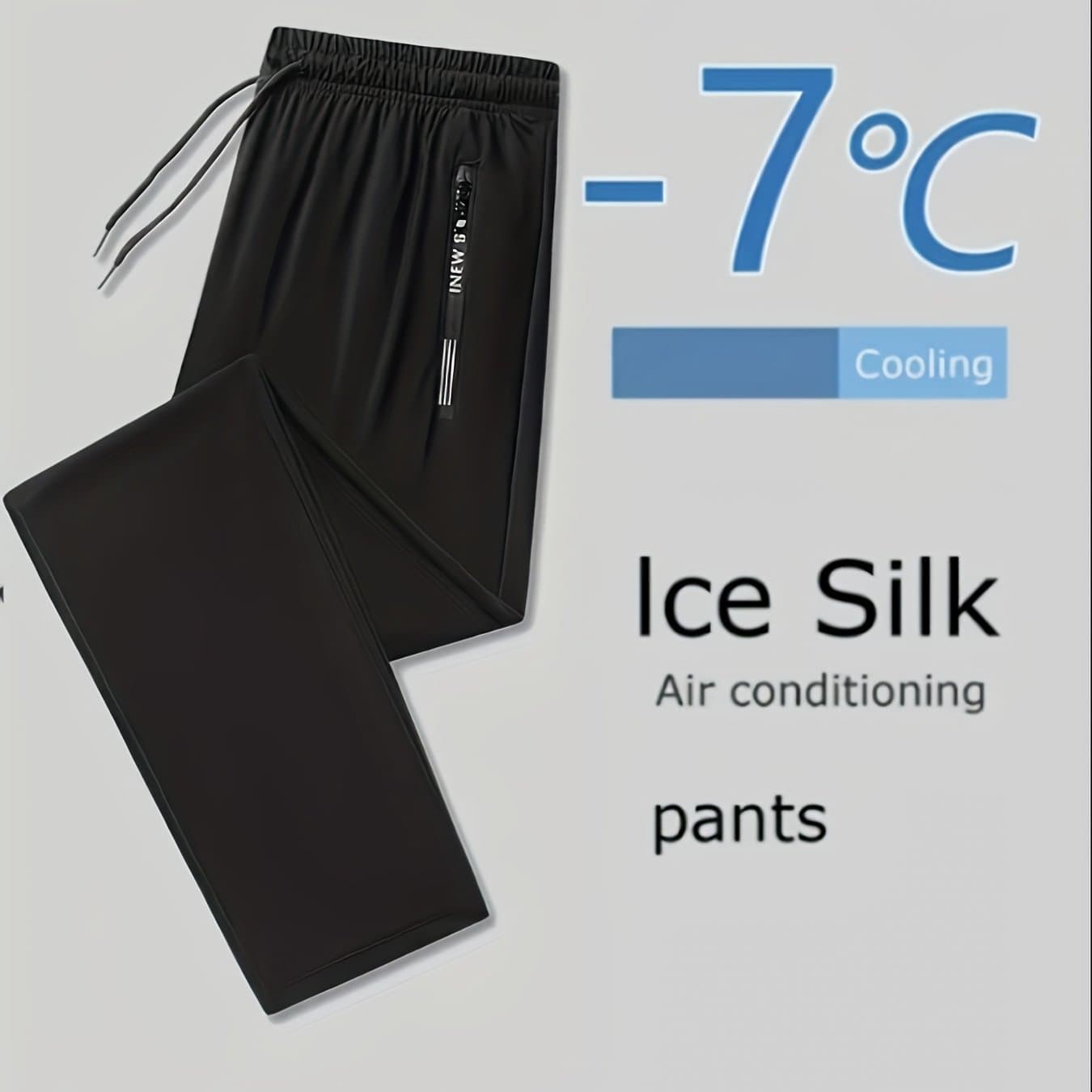 TEMU Men's Jogging Pants, Made Of Breathable Fabric, With Elastic Drawstring. Suitable For Outdoor And Daily Wear. Solid Color. Machine Washable