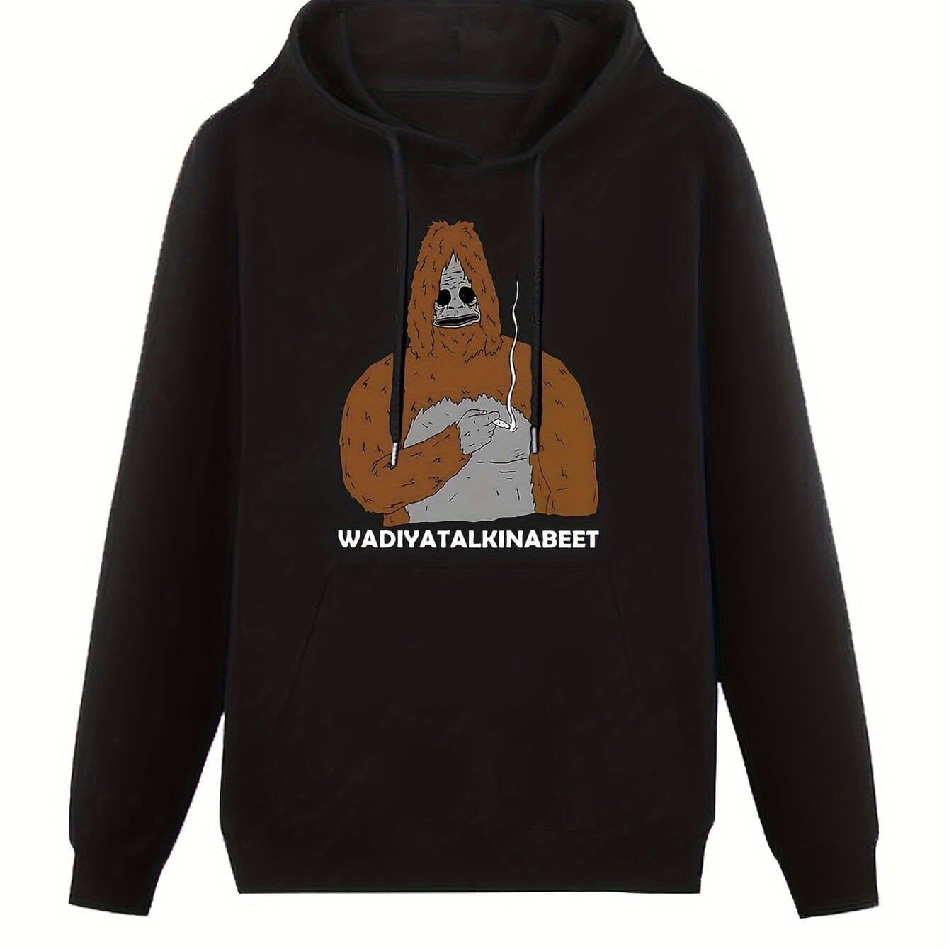 TEMU G Big Lez Show Men S Cardigan Hoodie Front Pattern Style Sweater Suitable For