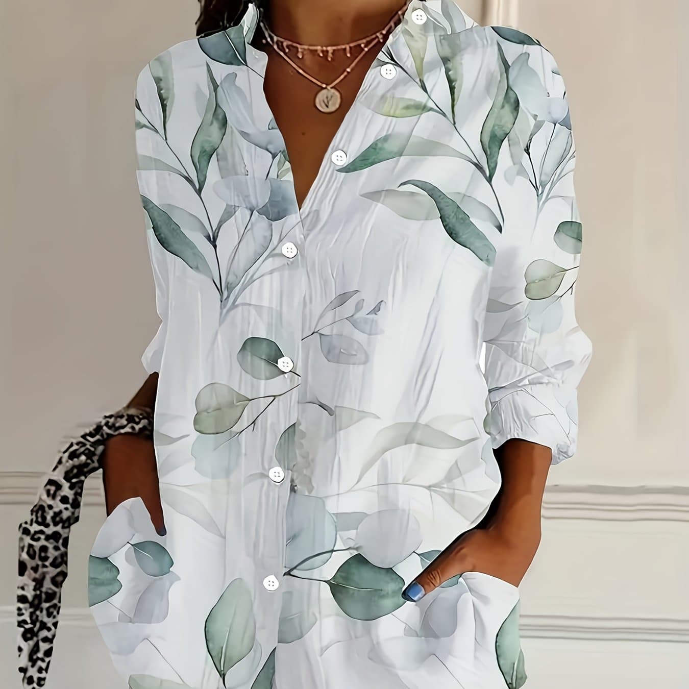 TEMU Fashion Women's Spring Summer Autumn Shirt Top