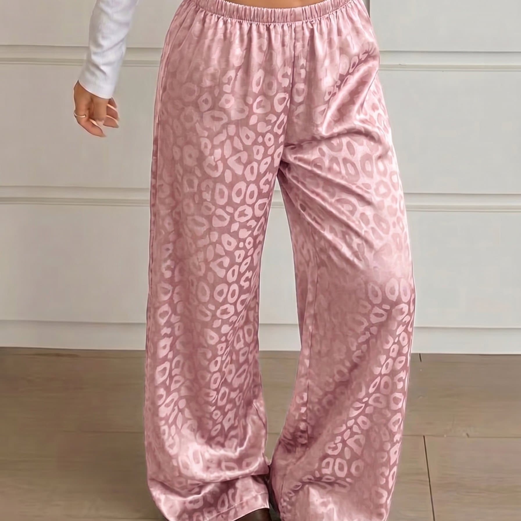 TEMU New Jacquard Comfortable And Pants, Sweet And Home Pants