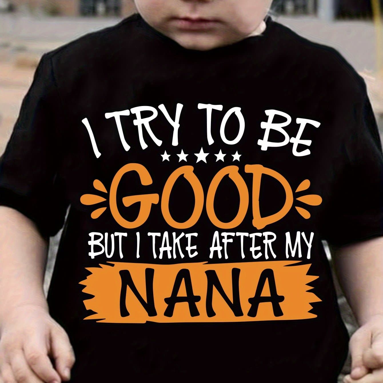 TEMU I Try To But I Take After My Print 100% Boy T-shirt