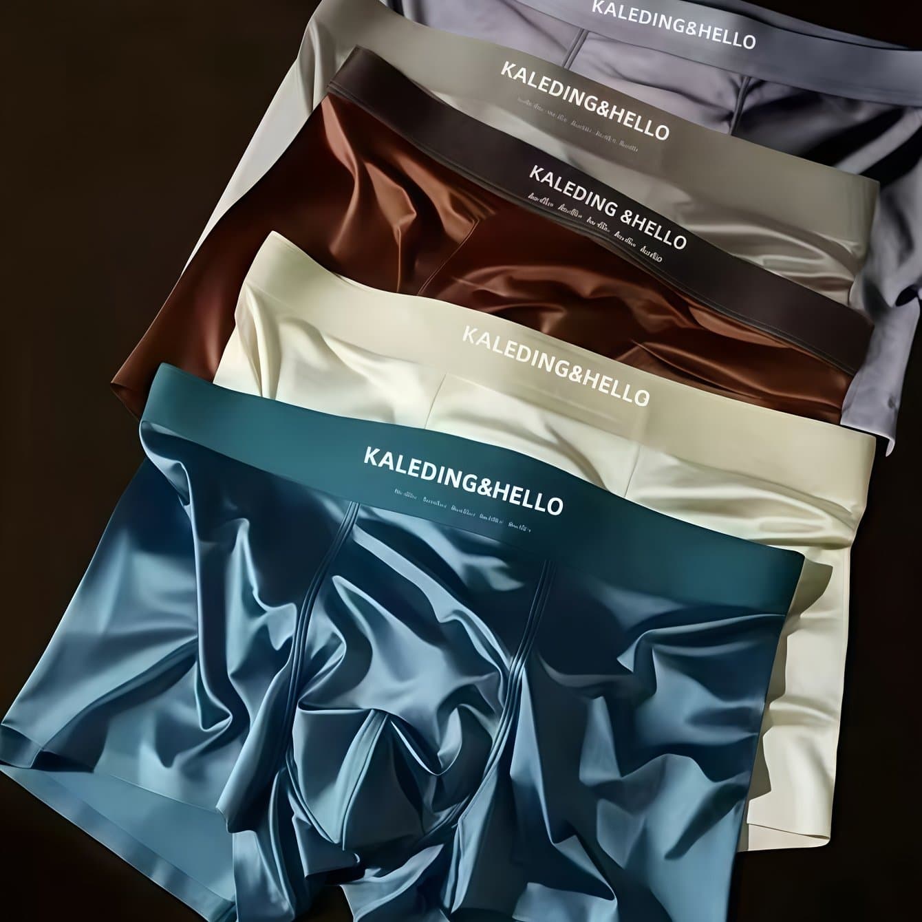 TEMU Random 3-pc Men's Underwear, ' Comfortable Underwear, Sports Style Underwear For Teens, Men's Boxer Briefs, Soft, Comfortable And Breath, Smooth To The Touch, Men's Shorts