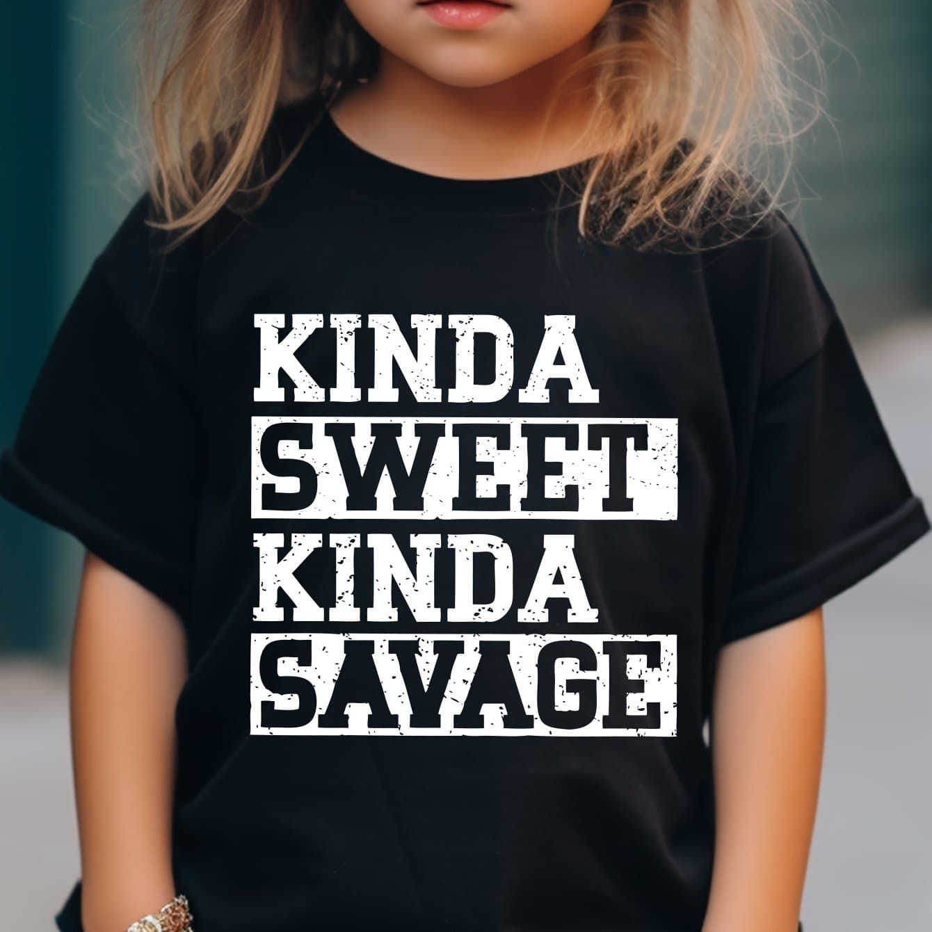 TEMU 95%, Sweet Savage Print Short Sleeve T-shirt, Crew Neck Tees For Summer Gift Outdoor