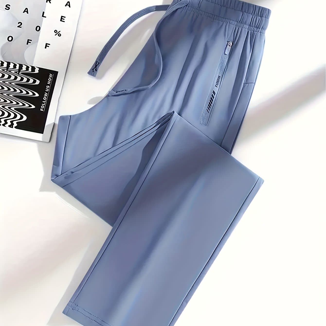TEMU 1pc Women Plus Size Outdoor Sports Pants Are Comfortable And Breathable With Pockets And Waist Drawstring For Outdoor Activities