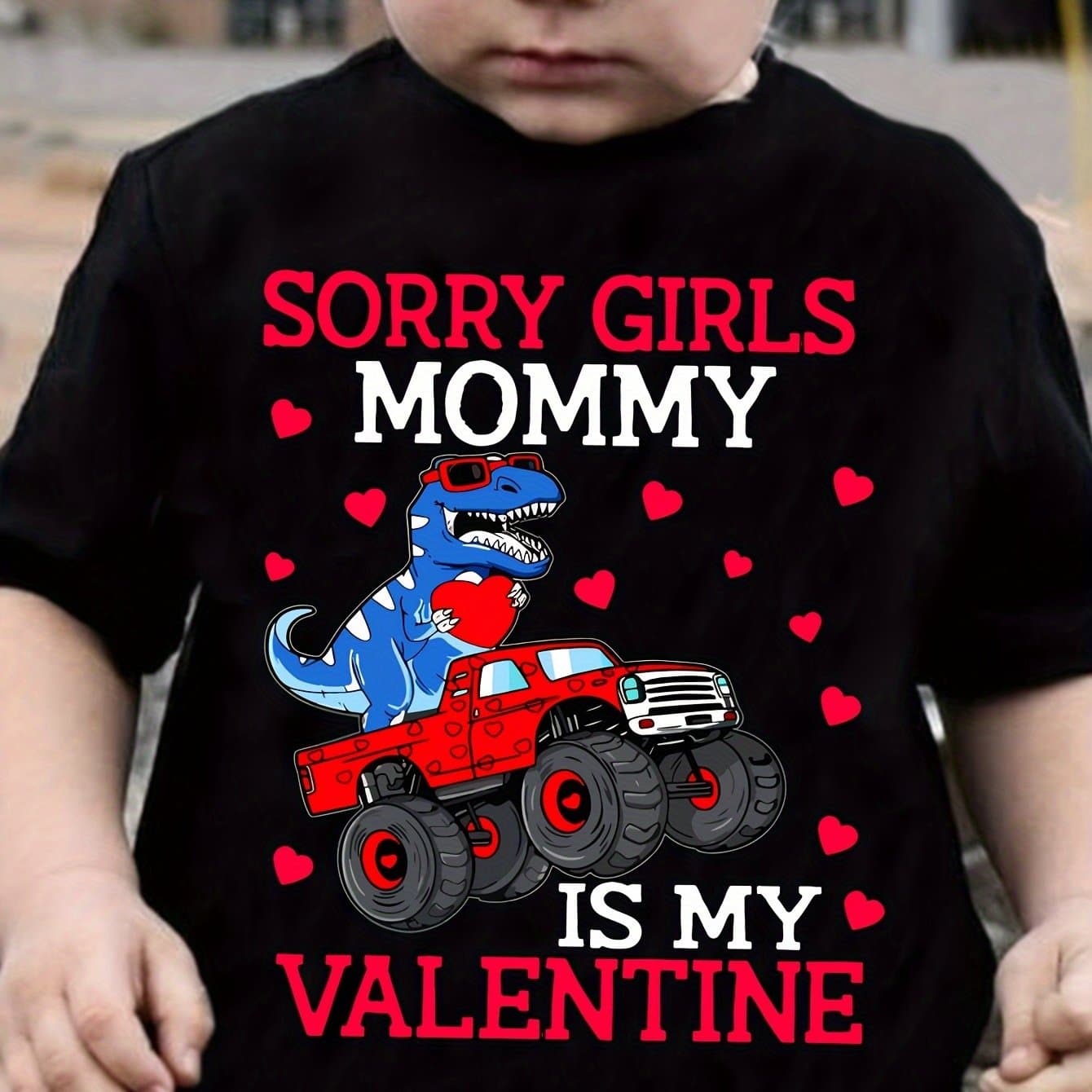 TEMU "sorry Girls • Mommy Is " Print 100% T-shirt
