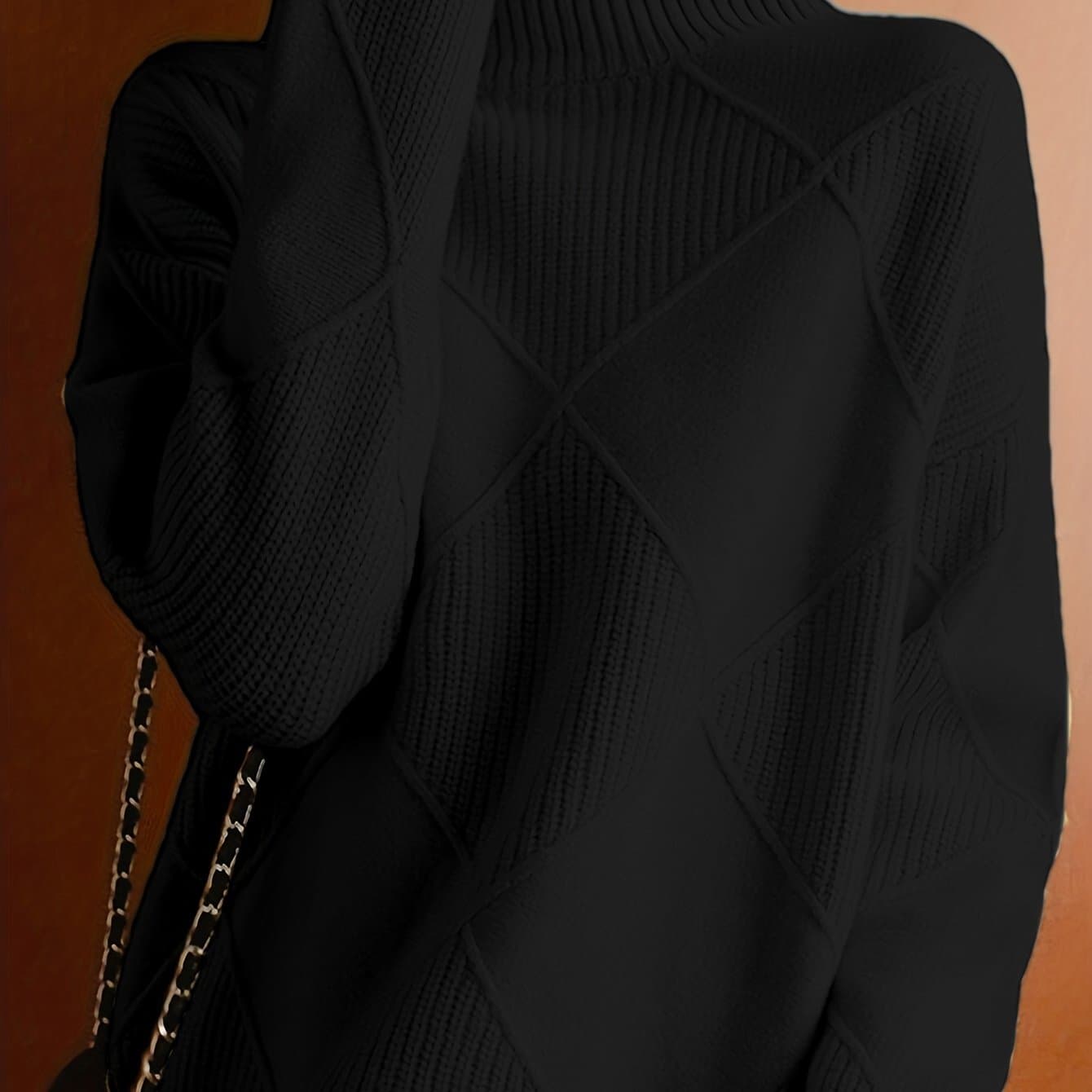 TEMU Plus Size - Plus Size - Casual Pullover Sweater