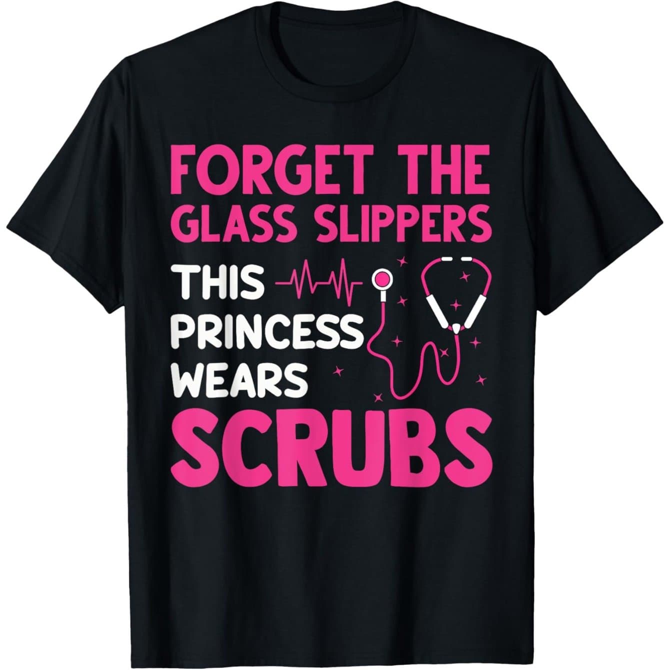 TEMU Funny Nurse Art For Men Girls Rn Week Medical T-shirt
