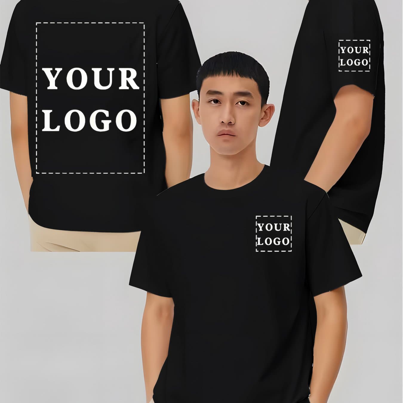 TEMU Custom Couple T-shirts: A Love Is The