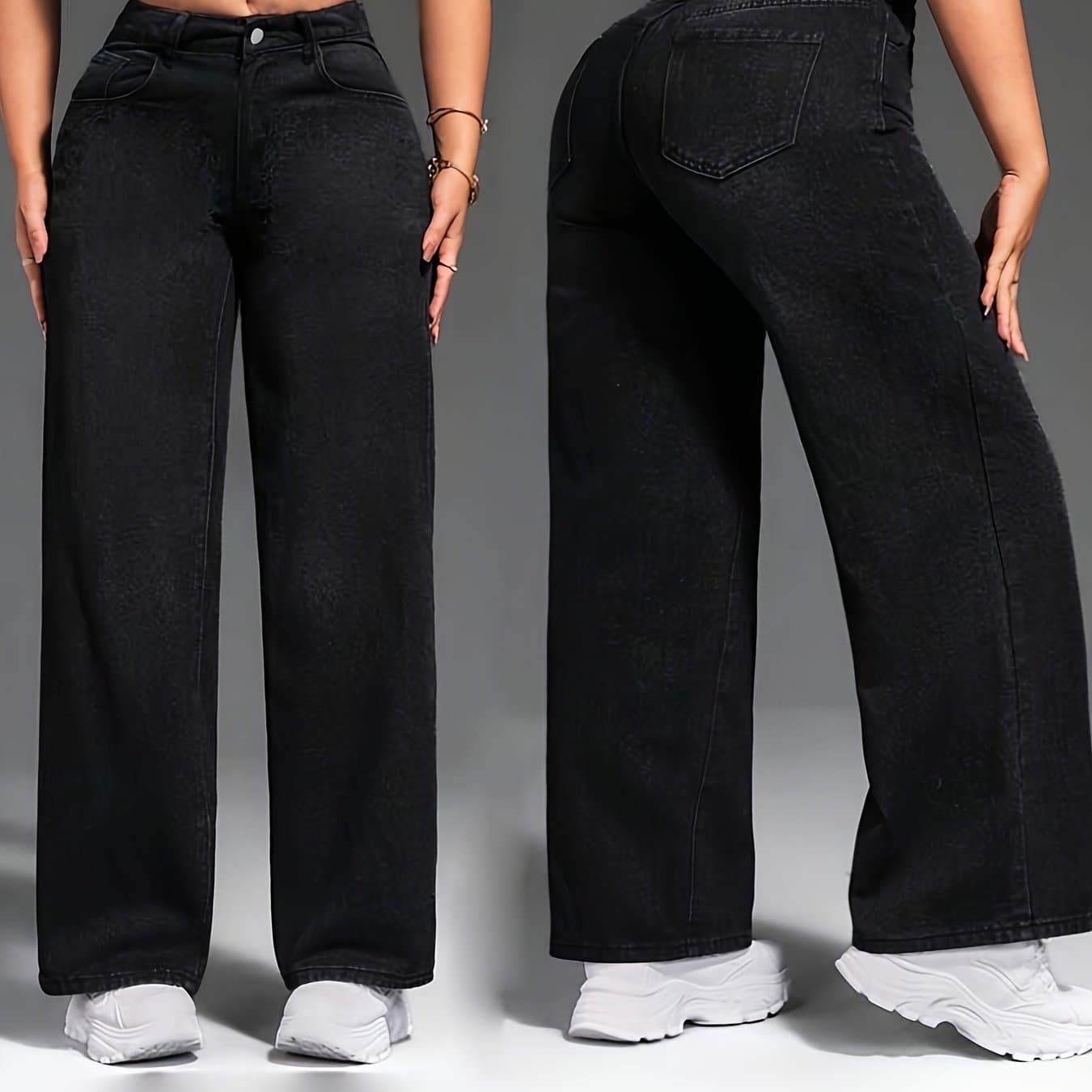 TEMU Women's Loose Wide-leg Long Pants