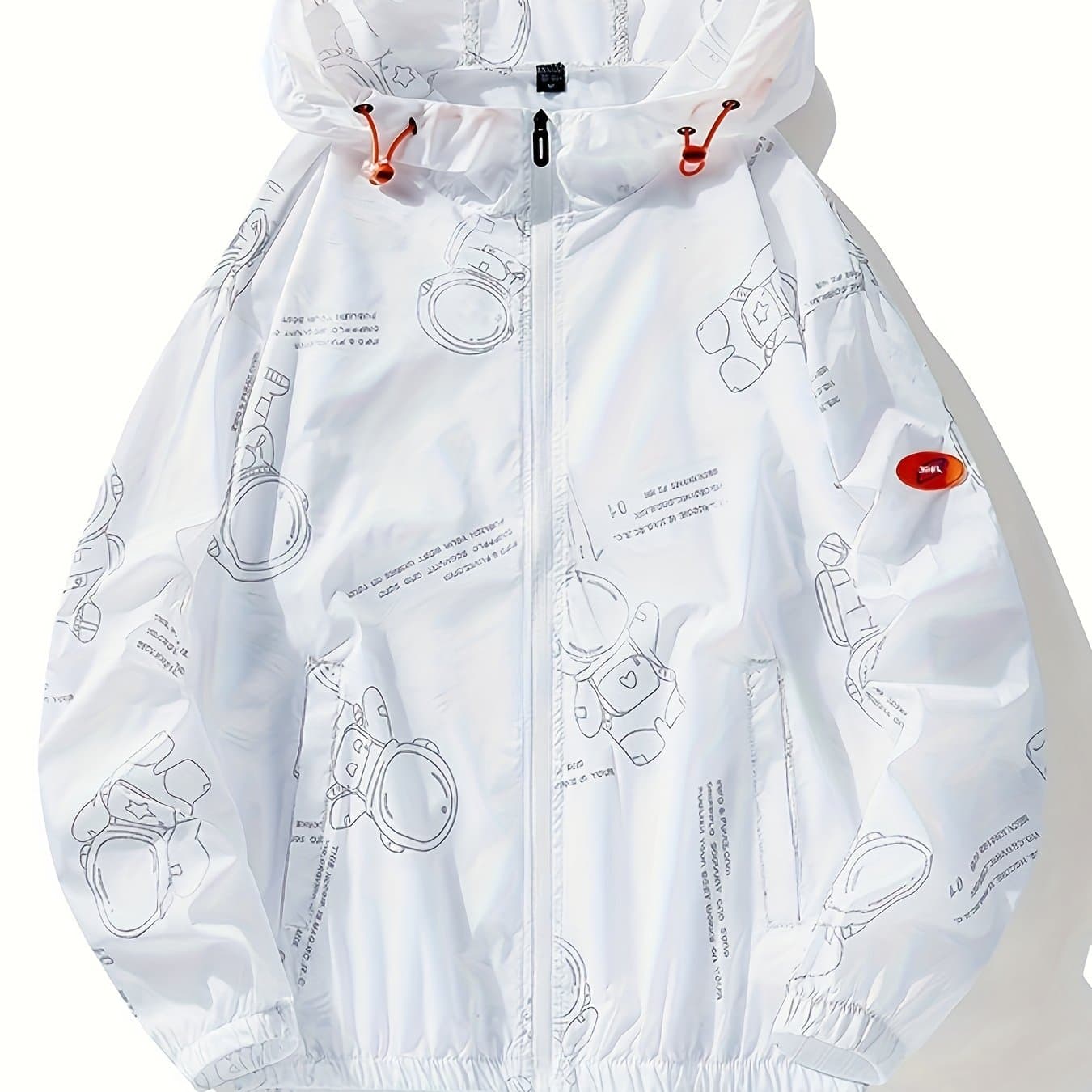 TEMU Jacket, Outdoor Hooded Quick- Breathable Sun- Clothing