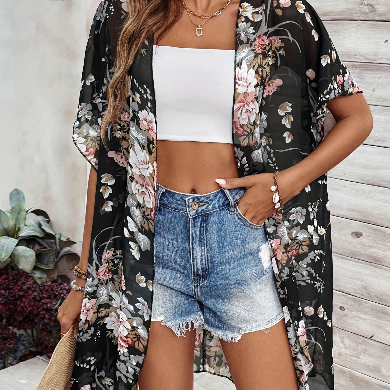 TEMU Chiffon Printed Clothing