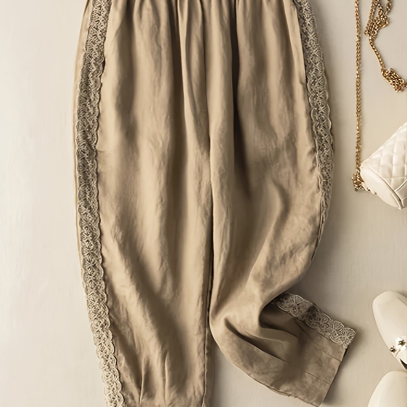 TEMU Spring, Summer, And Trim Fashion Casual Harem Pants